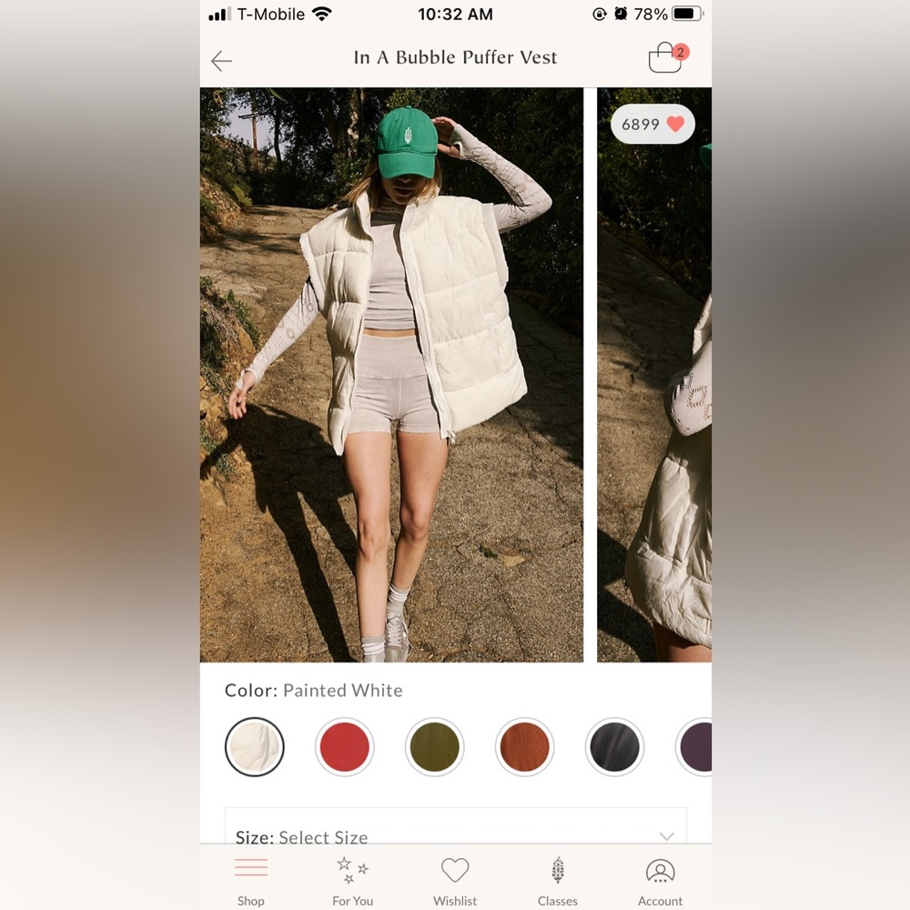 FP Movement In A Bubble Puffer Vest